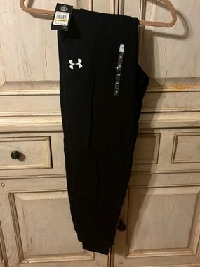 Women’s Under Armour Black Training Joggers with Logo